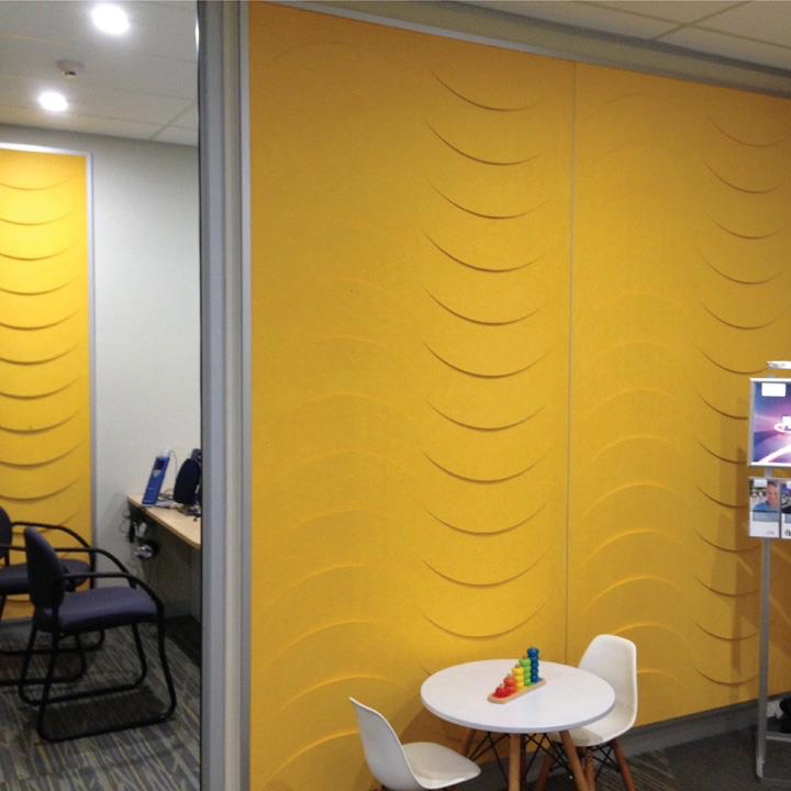 Zintra Acoustic Patterns in Illuminating Yellow